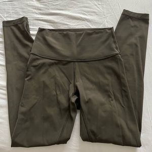Lululemon Aligns 25” in Dark Olive